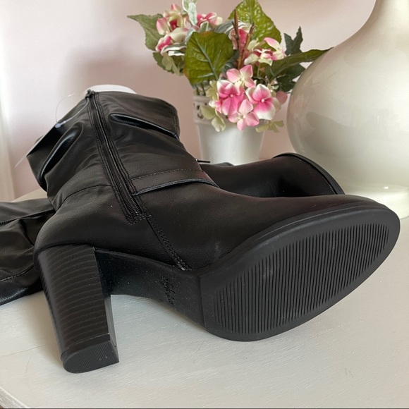 Style & co sachi block heel mid shaft boots - Picture 4 of 11